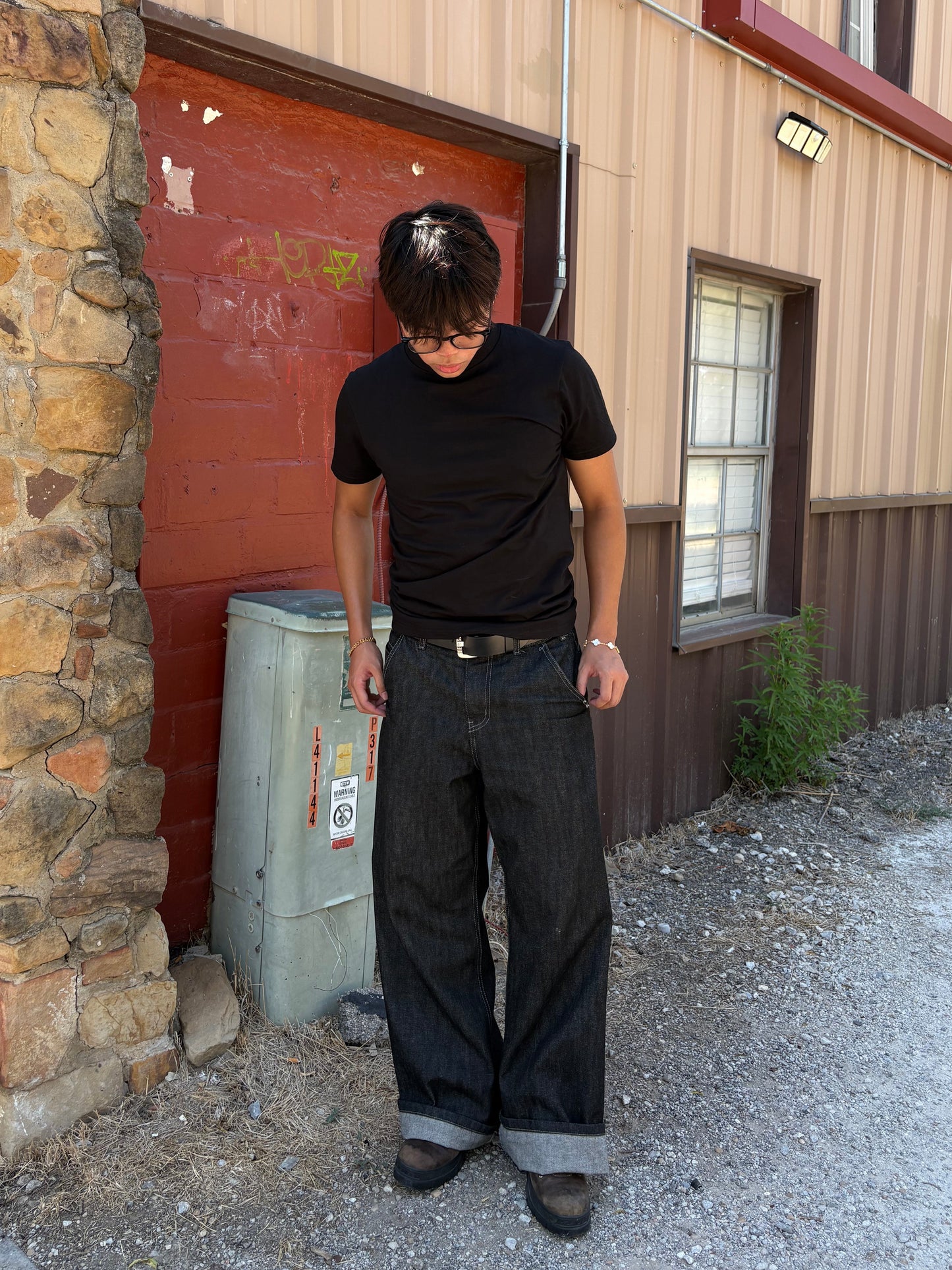 smpl-selvdge (black)